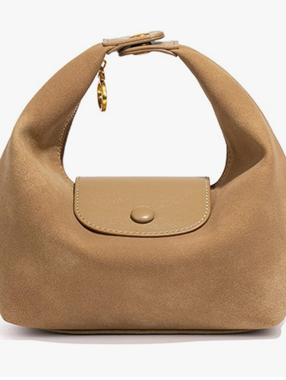Taupe Women’s Hobo Shoulder Bag - Stylish Everyday Bag